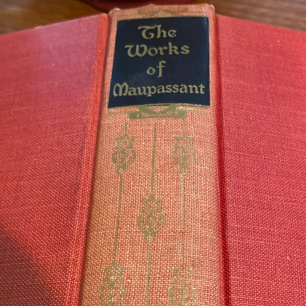 Antique Book-The Works of Guy De Maupassant Short Stories 1903